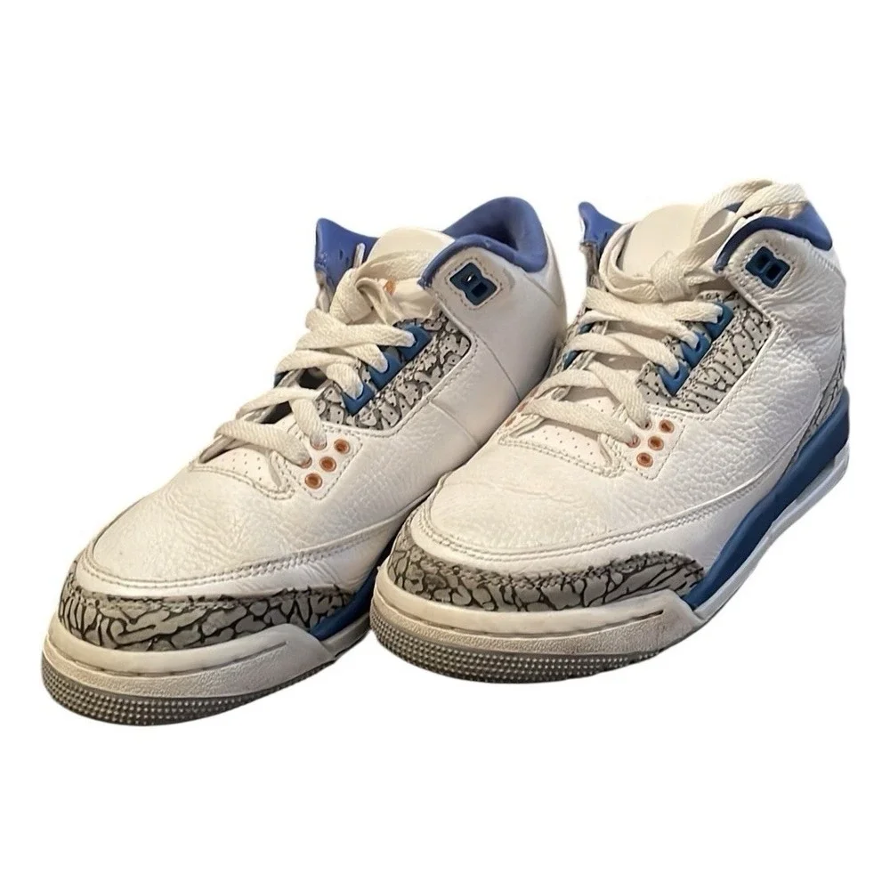 Nike Air Jordan Boy's Retro 3‎ (GS) White/Metallic Copper Size 5Y